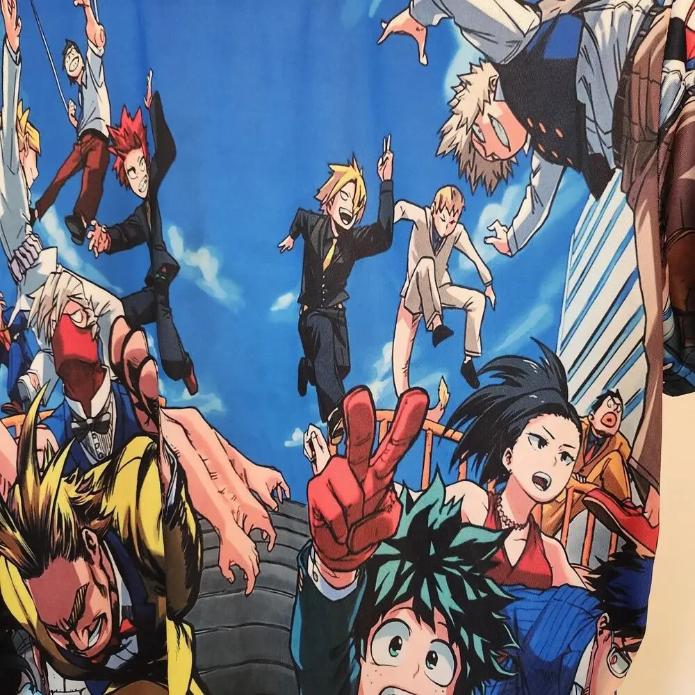 Anime Shirt My Hero Academia Japanese Manga Art All Over Print Youth XL Adult S